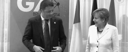 Renzi Merkel